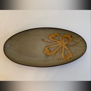 Pier 1 Imports Kioko Oval Stoneware
Platters .